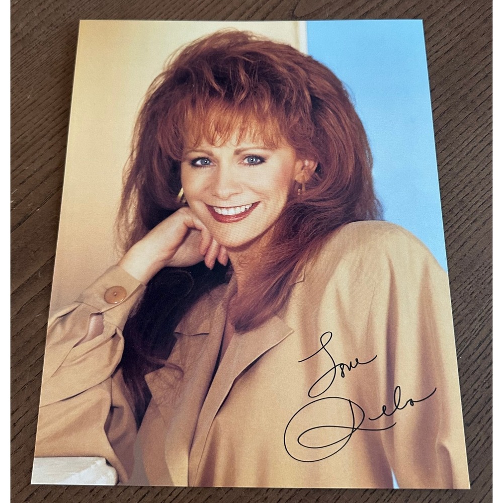 Reba McEntire 8x10 Glossy Photo Vintage Country Music Memorabilia